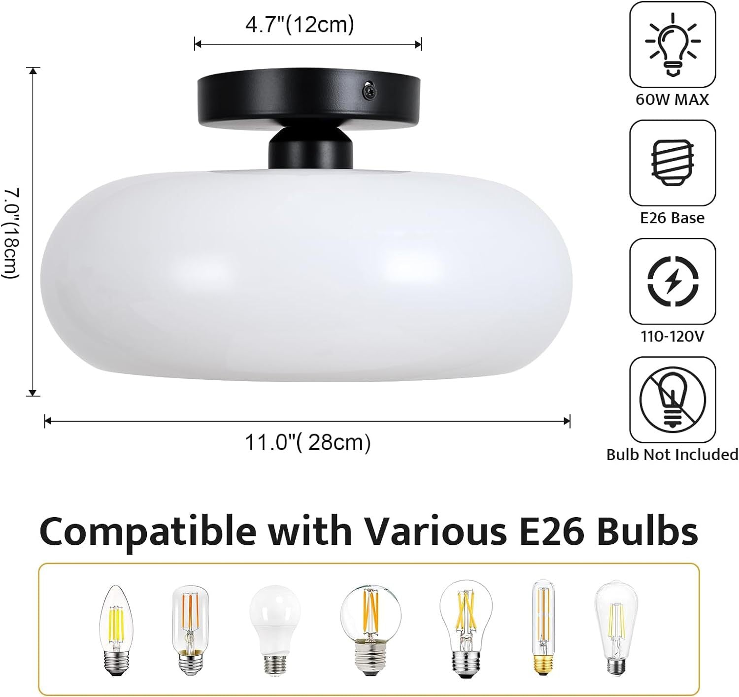 Aurora Moderne plafondlamp